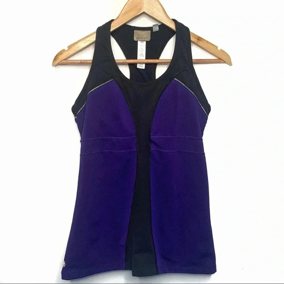 Athleta Turbocharge Purple Bra Tank Small - Picture 1 of 5